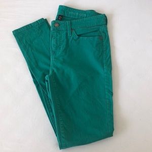 Green GAP jeans